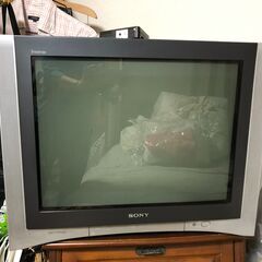 懐かしのブラウン管テレビ