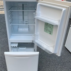 【RKGRE-187】特価！Panasonic/138L 2ドア冷凍冷蔵庫/NR-BW14BC-W/中古品/2019年製/当社より近隣無料配達！