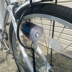 新品★未使用　ママチャリ　オートライト　 26インチ　シマノ製6段変速　パールホワイト②