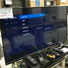 3か月間保証☆配達有り！28000円(税別）TCL 40型 液晶テレビ ネット