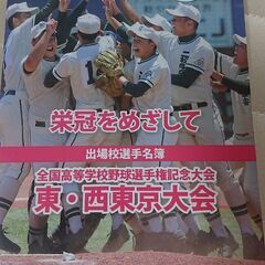 第105回全国高等学校野球選手権記念大会東・西東京大会選手名簿