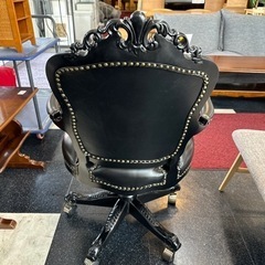 アームチェア　キャスター付