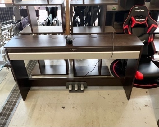YAMAHA ヤマハ ARIUS 電子ピアノ ダークブラウン系 139×30×78cm