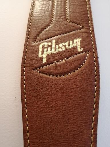 Gibson本革ギターストラップ