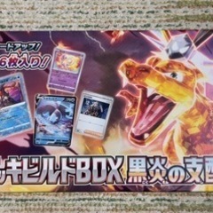 ポケモンカード　黒炎の支配者　デッキビルドBOX シュリンクあり