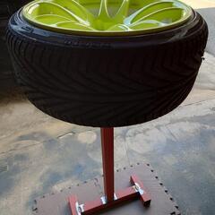 軽量 ホイール 塗装スタンド　自作品 