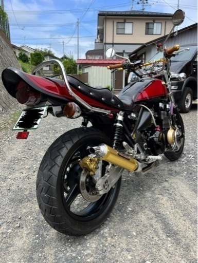 ゼファーχ赤黒火の玉カラー ZR400C