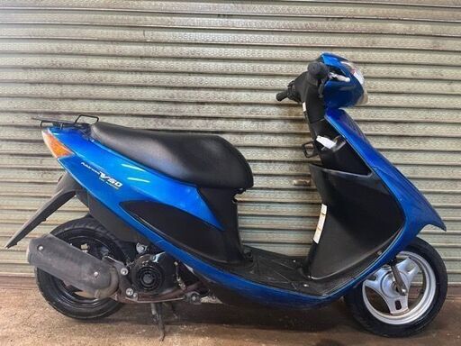 スズキ　アドレスV50　 2008年式　CA44A　青　インジェクション車　エンジン始動・灯火類OK！
