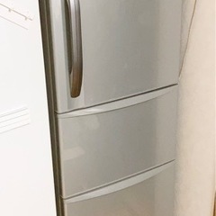 【受渡者決定】冷蔵冷凍庫(約340L)※製氷機能付き