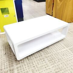 10/27【ジモティ特別価格】家具 ローテーブル ホワイト キャ...