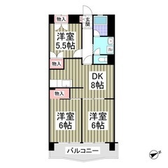 北上尾駅🏠初期費用を抑えて✅『3DK』✨フリーレント1ヶ月✨おす...