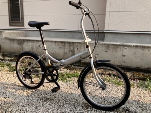 484、折りたたみ自転車キャプテンスタッグ20インチ