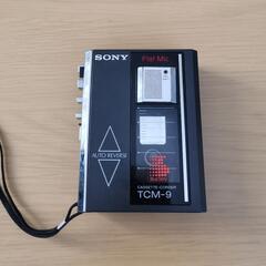 【SONY】 カセットテープレコーダー(ジャンク品)
