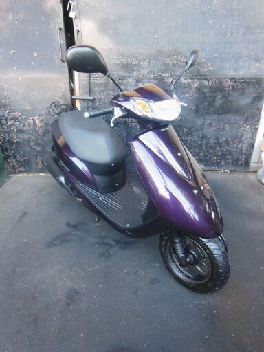 HONDA 4ストDIO50 パープル セル始動 納車整備点検済み　登録後すぐ乗り出せます。直接引き渡し　配送手配も可 原付　ディオ AF68 62