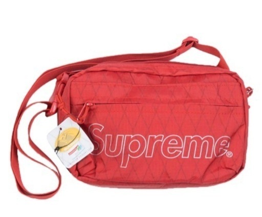 Supreme 2018AW Shoulder Bag  レッド　タグ付き