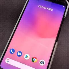 google pixel 3 本体とカバー