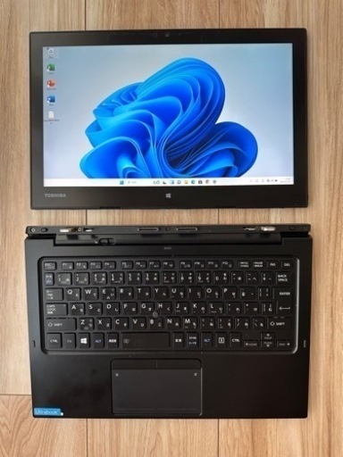 723-4☆Office2021付属！TOSHIBA タブレットPC タッチパネル