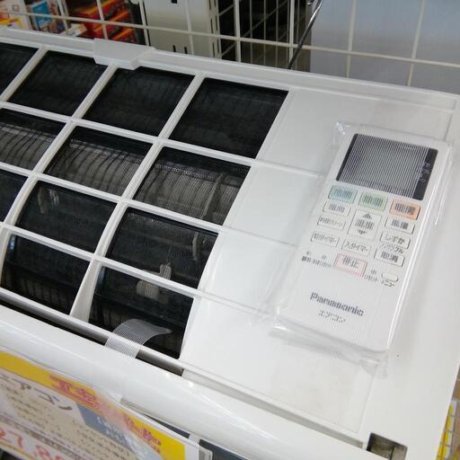 中古エアコン パナソニック 2.2kw 2018年製 リモコン付き