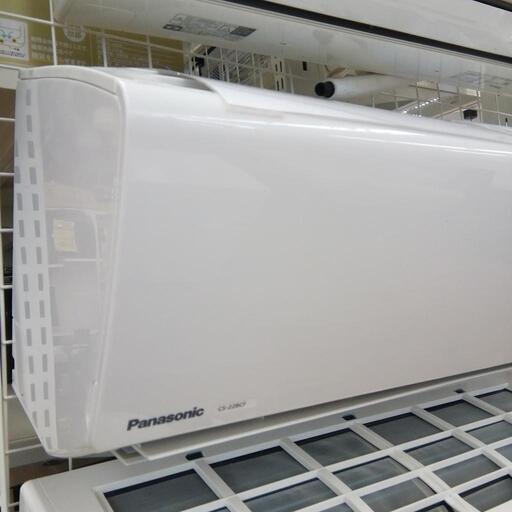中古エアコン パナソニック 2.2kw 2018年製 リモコン付き