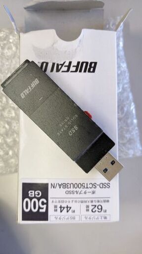 ⭐️新品未使用バッフロー SSD 500GB⭐️
