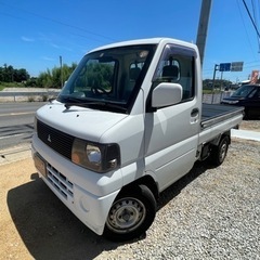 車検2年付き　三菱ミニキャブトラック　4WD 軽トラ