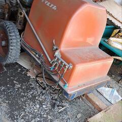 テーラー(可動)& 除草剤 動噴 動作未確認