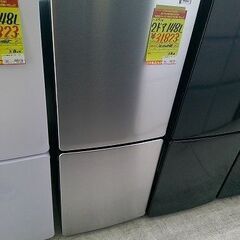 ID:G60362895　２ドア冷凍冷蔵庫１４８L　ハイアール　JR-XP2NF１４８F　２０２３年