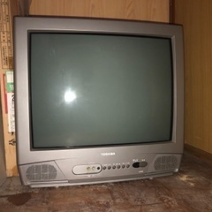 東芝　21型ブラウン管テレビ