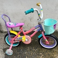 12インチガールズバイク🦄Unicorn Pink Bikeユニ...