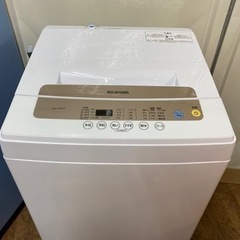 I694 🌈 2020年製の美品♪ アイリスオーヤマ 洗濯機 （5.0㎏） ⭐ 動作確認済 ⭐ クリーニング済
