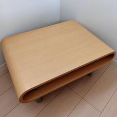 木製ローテーブル（70*48*30/cm）※手渡しのみ