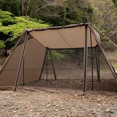 DOD ヨンヨンベース TT5-821-BR ブラウン シェルター テント 中古品