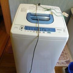 洗濯機　日立HITACHI　ピュアホワイト 7kg NW-T71