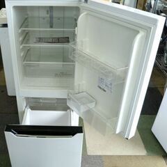 ハイセンス 150L 2ドア冷蔵庫 2017年製  ホワイト HR-D15A 白 ホワイト シンプル コンパクト 一人暮らし 札幌 北20条店