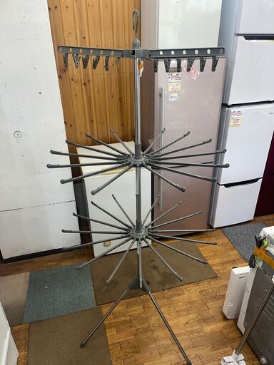 【リサイクルショップどりーむ鹿大前店】No.4993　物干し　洗濯もの干し　物干しラック　大量干し可能