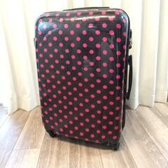 ピンク水玉　スーツケース