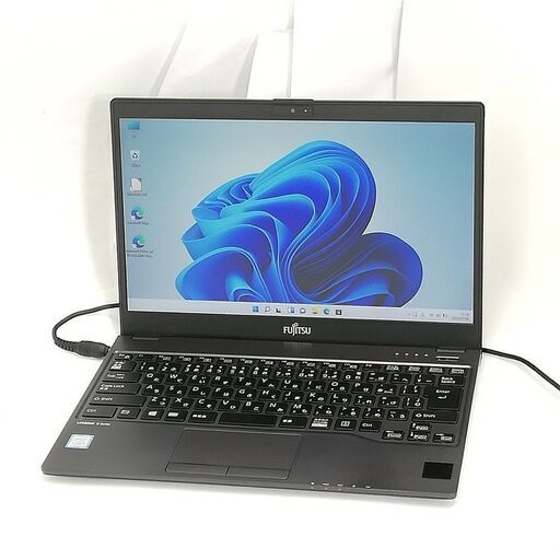 送料無料 日本製 高速SSD 軽量 薄型 フルHD 13.3型 ノートパソコン 富士通 U937/R 中古美品 第7世代 i5 8GB 無線 カメラ Windows11 Office