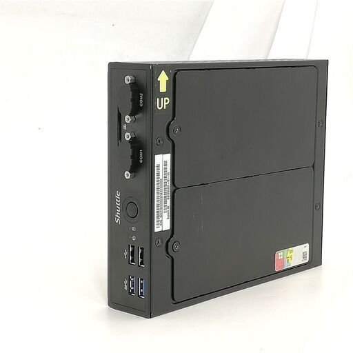 送料無料 4K映像出力対応 デスクトップ 小型PC Shuttle DS77U 中古美品 第7世代Core i7 8GB 高速SSD 無線 Wi-Fi Windows11 Office おまけ有
