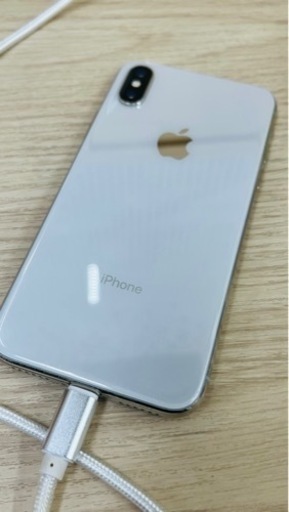 iPhoneX(中古)  ホワイト 256GB