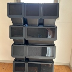 IKEA収納ケース9個セット