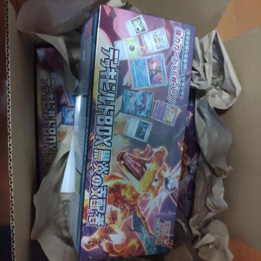 予定者ありポケモンカード　デッキビルドbox　シュリンク付き　3個