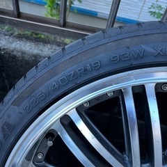 19インチ 深リム 4本