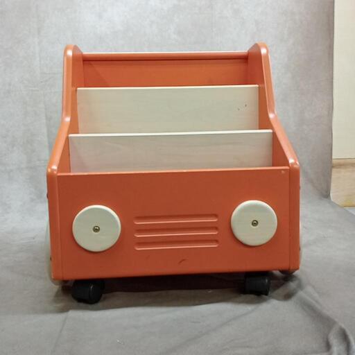 ASOBO トラック型 おもちゃ箱 玩具箱 レア商品 ブックシェルフ オレンジ