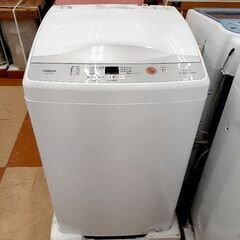 AQUA 全自動電気洗濯機 7kg AQW-H74(W) 2022年製 中古品