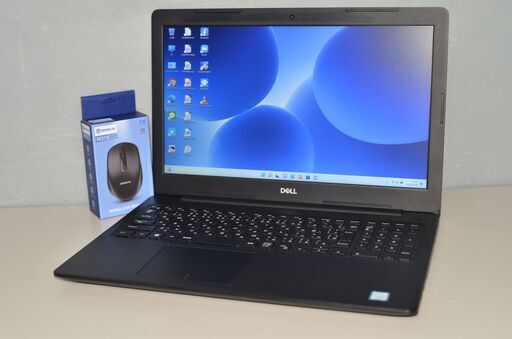 中古良品ノートパソコン Windows11+office DELL VOSTRO 3580 core i5-8265U/メモリ8GB/爆速SSD256GB /15.6インチ/webカメラ/無線/DVDマルチ