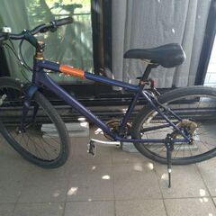 GIANT GRAVER  クロスバイク アルミ 27.5インチ 465mm 24速ギア ダークブルー色