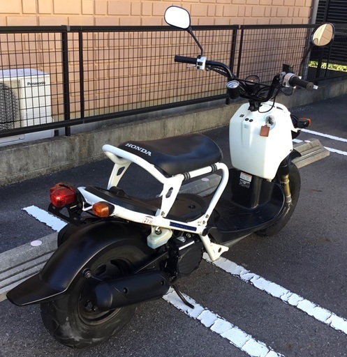 希少・HONDA・ズーマー AF58・ホワイト・新品バッテリー・綺麗です 希少・HONDA・ズーマー AF58・ホワイト・新品バッテリー・綺麗です