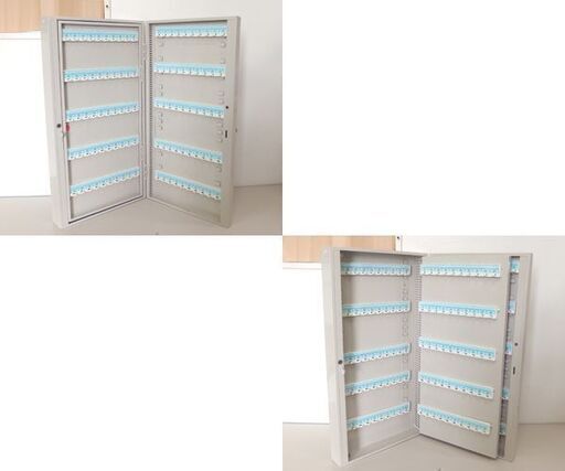 キーボックス 200本 壁掛けタイプ 鍵収納 鍵管理 200本収納可能