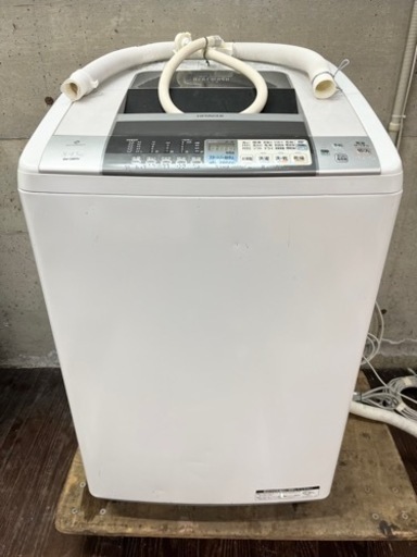 K 日立 HITACHI 電気洗濯乾燥機 洗濯機 乾燥機 BW-D8MV 8,0kg