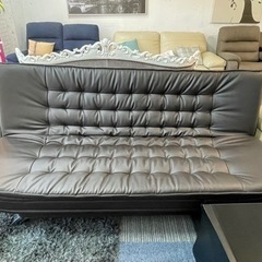 傷・汚れに強い合成皮革 ソファベッド
